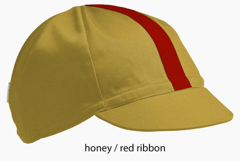 honey cotton four panel cycling cap