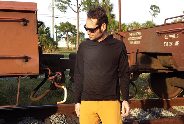 modal cotton hiding hoodie