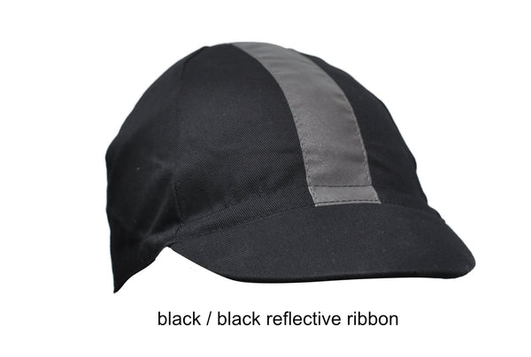 Plain top cycling cap