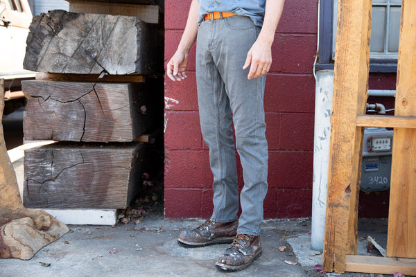 grey cordura slim fit