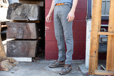 grey cordura slim fit