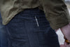 Cordura blue skinny fit jean (without knee darts)