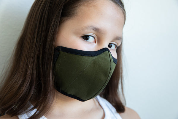 KIDS organic summer cotton mask