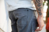 grey cordura regular jeans