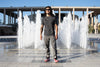 grey cordura regular jeans