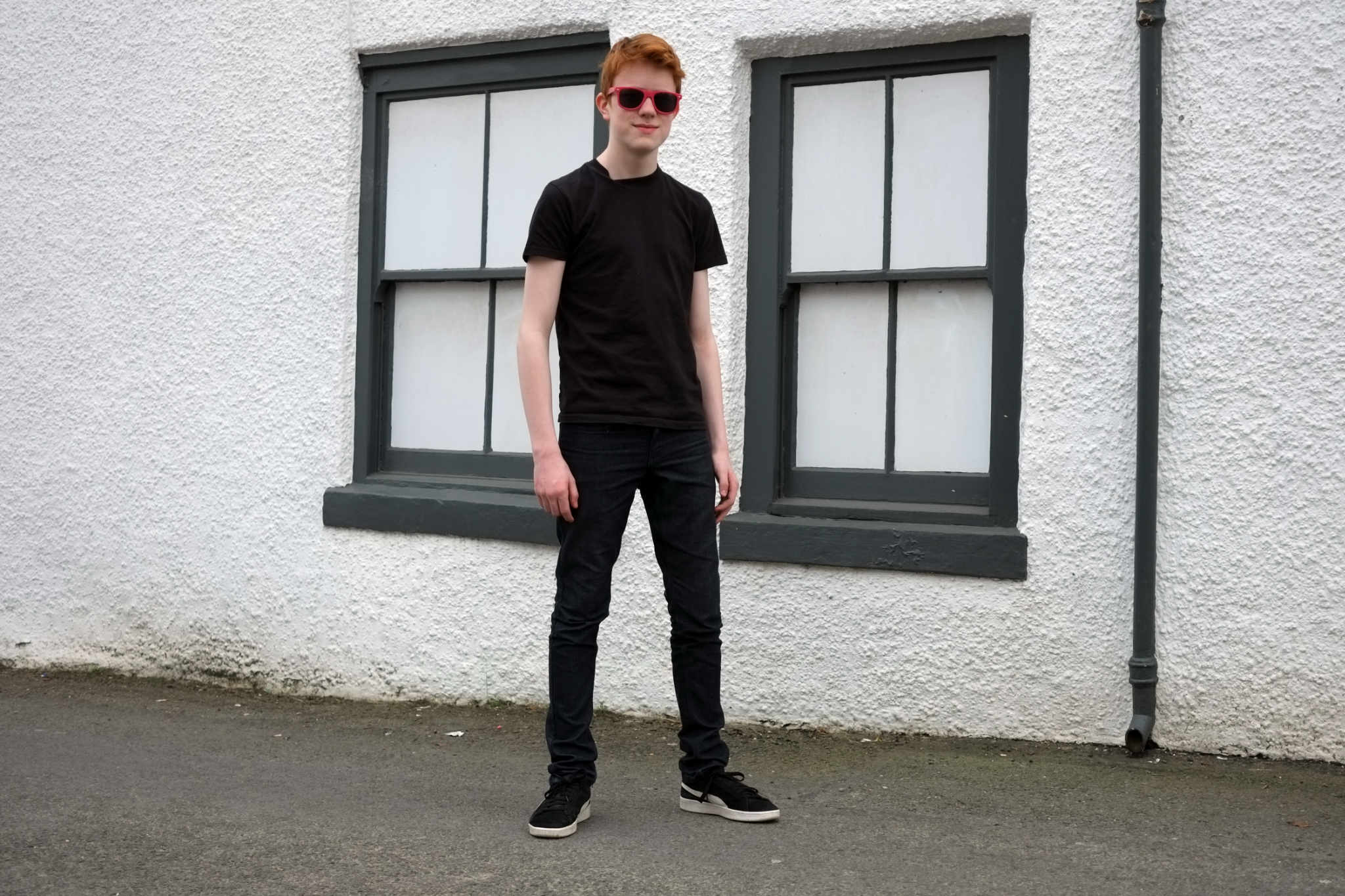 swrve black cordura skinny fit