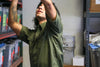 CORDURA combat wool button up short sleeve shirt