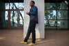 black cordura slim jeans