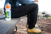 black cordura slim jeans