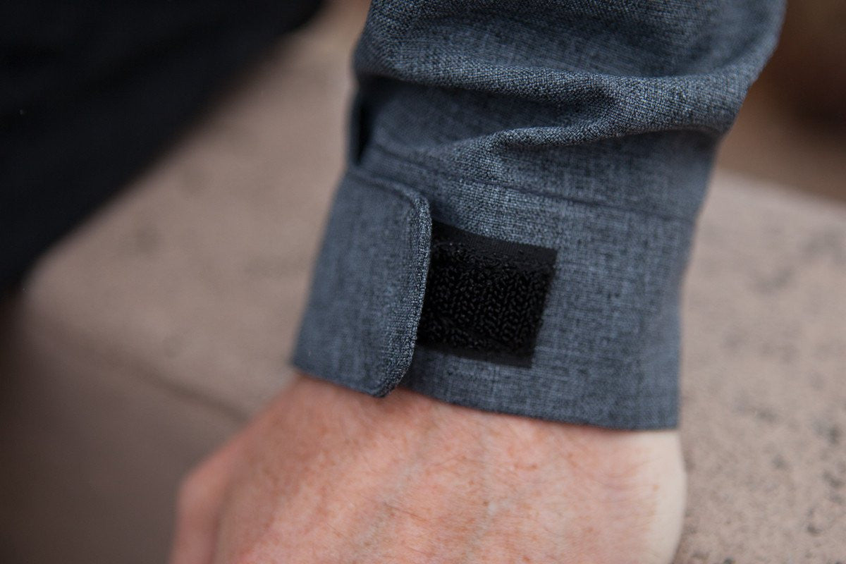 swrve 3 layer fully seam sealed waterproof full zip jacket with remova