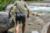 TRANSVERSE rambler belted shorts