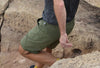 TRANSVERSE rambler belted shorts