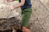 TRANSVERSE rambler belted shorts