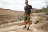 TRANSVERSE rambler belted shorts
