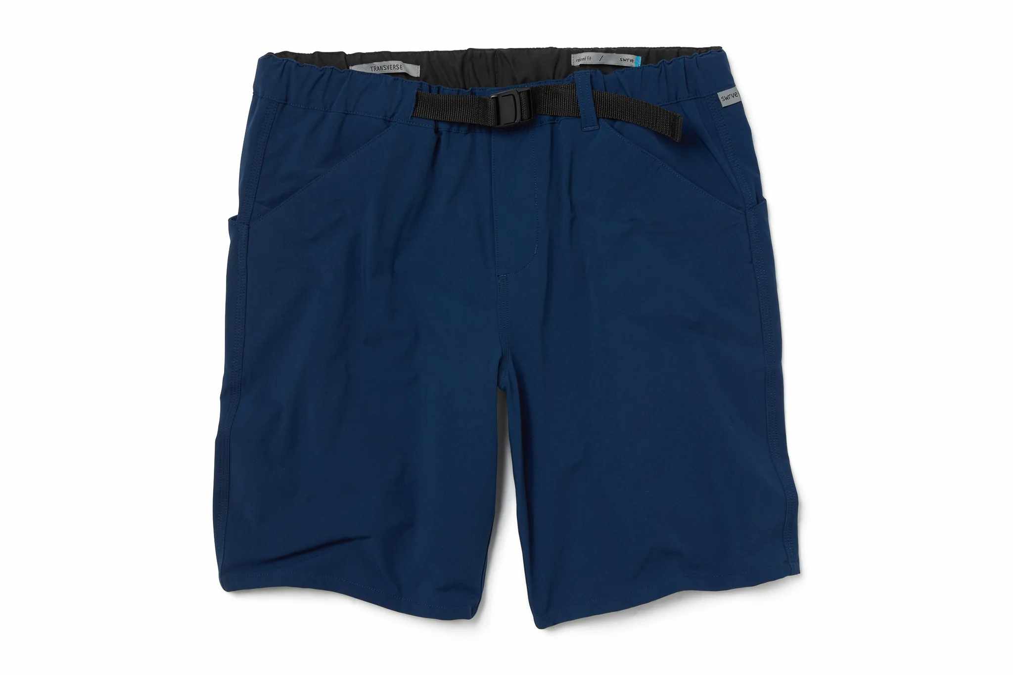 swrve TRANSVERSE rambler belted shorts