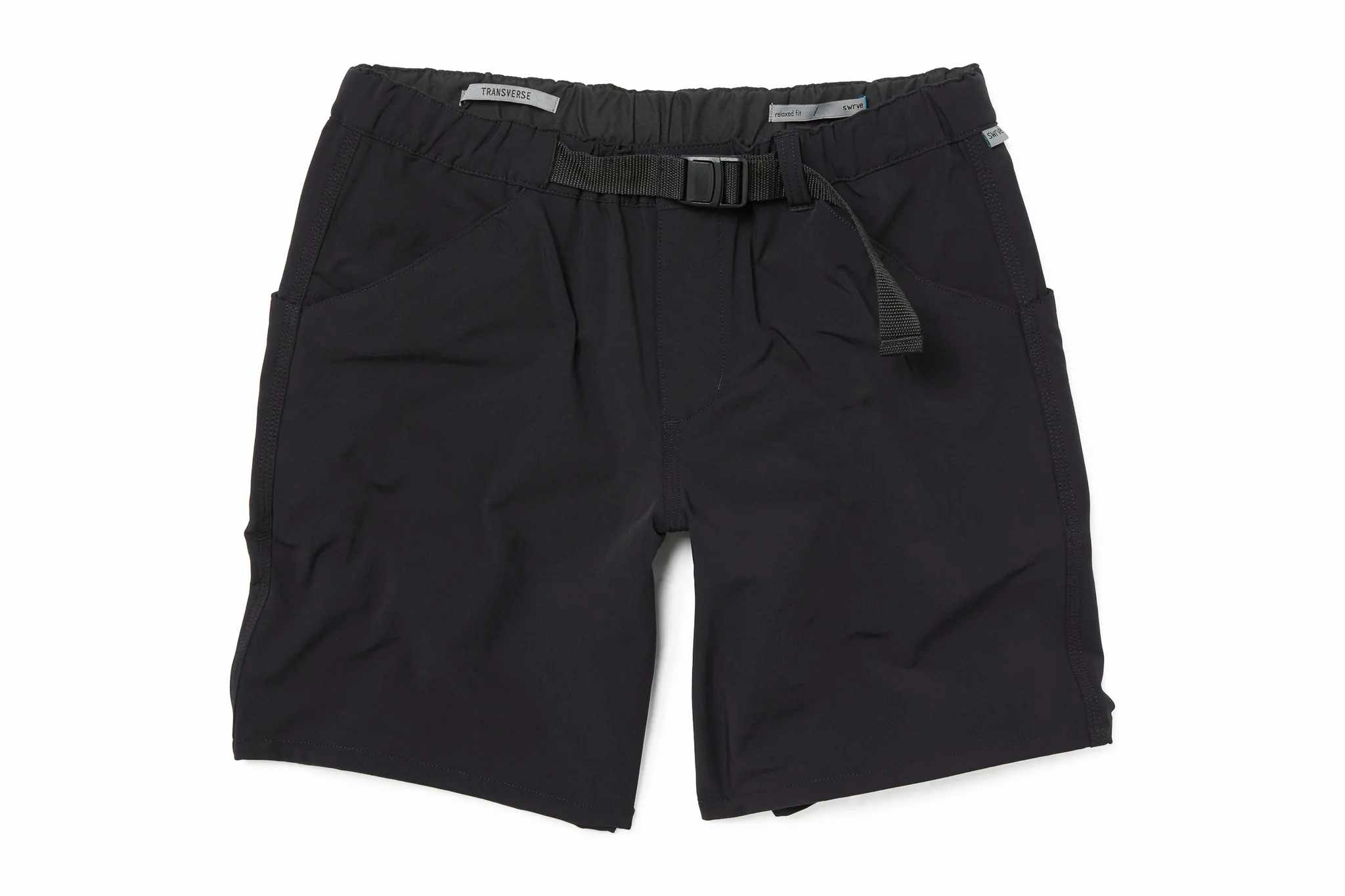 swrve TRANSVERSE rambler belted shorts
