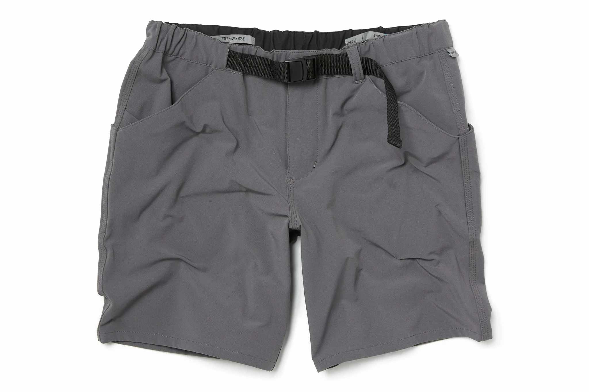 swrve TRANSVERSE rambler belted shorts