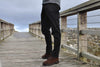 black cordura regular jeans