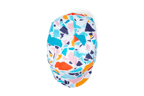 MODERN SUMMER terrazzo cotton cycling cap