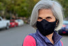 4 layer black ponti wool mask